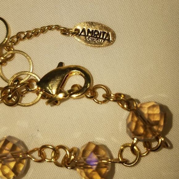 Amrita Singh Vintage Borealis Necklace. - Picture 6 of 6